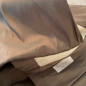 Restoration Hardware Thai silk drapes